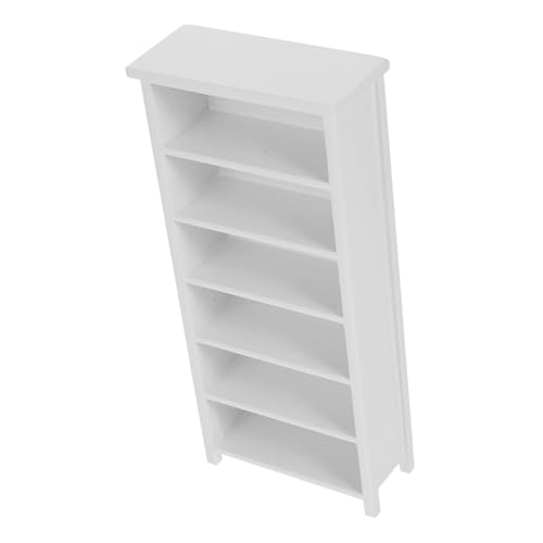 Hohopeti Mini Verse Puppenhausmöbel 2 Stück Mini-bücherregal Dekoratives Bücherregal Aus Holz Für Puppenhaus von Hohopeti