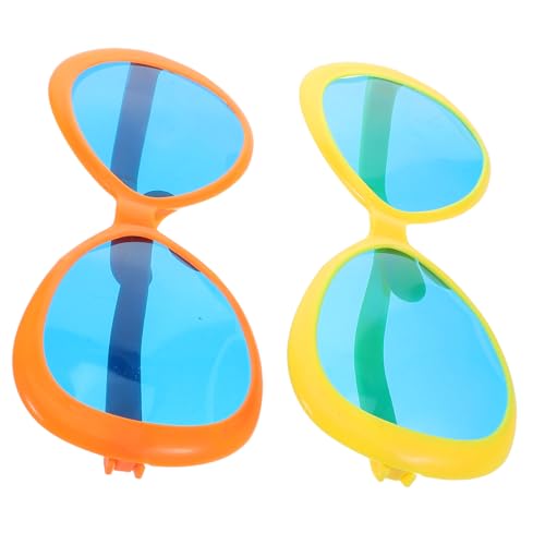 Hohopeti 2 Stück Jumbo Hawaii Sonnenbrillen Lustige Kostümbrillen Leichte Kunststoffbrille für Strand Poolparty Foto Requisiten Sommerurlaub Hohopeti 2 Stück Jumbo Hawaii Sonnenbrillen Lustige Kostümbrillen Leichte Kunststoffbrille für Strand Poolparty Foto Requisiten Sommerurlaub von Hohopeti