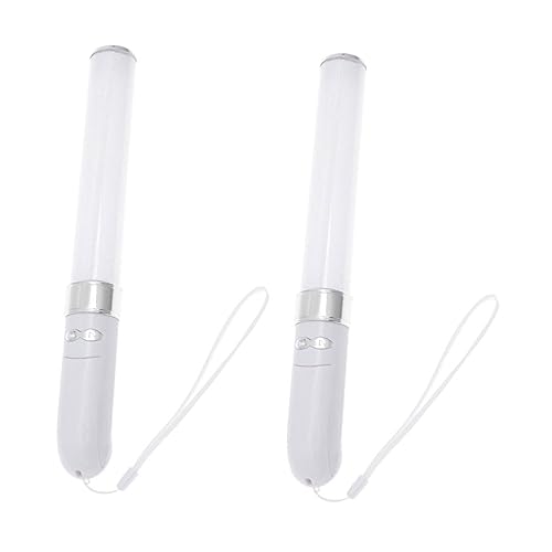 Hohopeti 2 Stück LED Leuchtstäbe Wiederverwendbare Bunte Cheerful Glow Sticks für Konzerte Partys Festivals und Festliche Anlässe Kabellos ohne Batterien Hohopeti 2 Stück LED Leuchtstäbe Wiederverwendbare Bunte Cheerful Glow Sticks für Konzerte Partys Festivals und Festliche Anlässe Kabellos ohne Batterien von Hohopeti