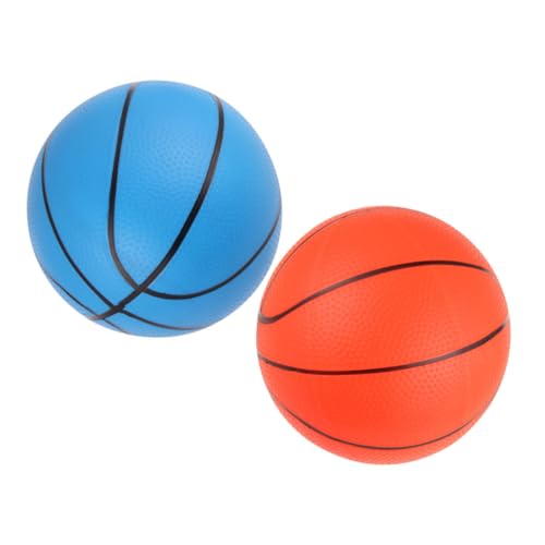 Hohopeti 2 Stück Mini Basketball aus Leichtem Gummi Farbenfrohes Miniatur Basketball für Jugendliche Kompakt für Indoor und Outdoor als Geschenk und Lernspielzeug Hohopeti 2 Stück Mini Basketball aus Leichtem Gummi Farbenfrohes Miniatur Basketball für Jugendliche Kompakt für Indoor und Outdoor als Geschenk und Lernspielzeug von Hohopeti