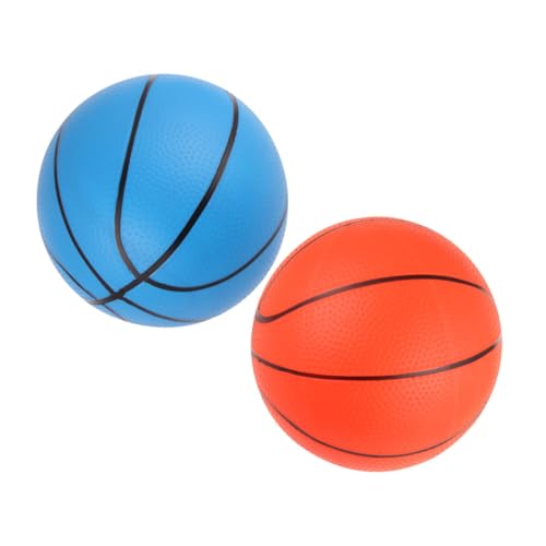 Hohopeti 2 Stück Mini Basketballspielzeug für Kleine Gummibälle in Orange und Hellblau Kompakt und Praktisch Indoor sportspiel für Spaß zu Hause und Büro Hohopeti 2 Stück Mini Basketballspielzeug für Kleine Gummibälle in Orange und Hellblau Kompakt und Praktisch Indoor sportspiel für Spaß zu Hause und Büro von Hohopeti