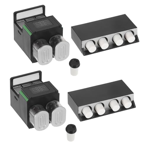 Hohopeti 2 Stück Mini Gerätefiguren Kaffee Mini Hausdekor Puppenhaus Dekore Miniatur Modell Puppenhaus Ornamente Schwarzer Hohopeti 2 Stück Mini Gerätefiguren Kaffee Mini Hausdekor Puppenhaus Dekore Miniatur Modell Puppenhaus Ornamente Schwarzer von Hohopeti