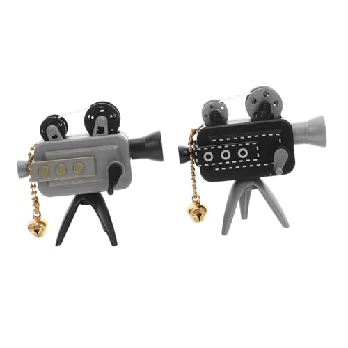 Hohopeti 2 Stück Miniatur Filmprojektor Retro Design Vintage Stil Kunststoff Mini Projektor Portable Retro Dollhouse Accessories für Büro und Zuhause Hohopeti 2 Stück Miniatur Filmprojektor Retro Design Vintage Stil Kunststoff Mini Projektor Portable Retro Dollhouse Accessories für Büro und Zuhause von Hohopeti