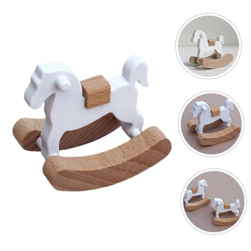 Hohopeti 2 Stück Miniatur Schaukelpferd aus Holz Handgefertigte Puppenhaus Möbel Vintage Geeignet als Dekoration Fotorequisite für Puppen Ab Jahren Glatte Oberfläche Detailreich Hohopeti 2 Stück Miniatur Schaukelpferd aus Holz Handgefertigte Puppenhaus Möbel Vintage Geeignet als Dekoration Fotorequisite für Puppen Ab Jahren Glatte Oberfläche Detailreich von Hohopeti