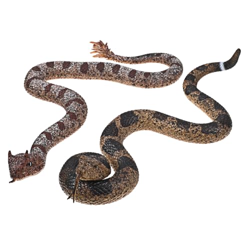 Hohopeti 2 Stück Realistische Fake Snake aus TPR Silikon Lebensechte Schlangenfigur für Halloween Streichspielzeug Fotorequisiten Outdoor Abenteuer Hautfreundlich und Einfach zu Reinigen Hohopeti 2 Stück Realistische Fake Snake aus TPR Silikon Lebensechte Schlangenfigur für Halloween Streichspielzeug Fotorequisiten Outdoor Abenteuer Hautfreundlich und Einfach zu Reinigen von Hohopeti