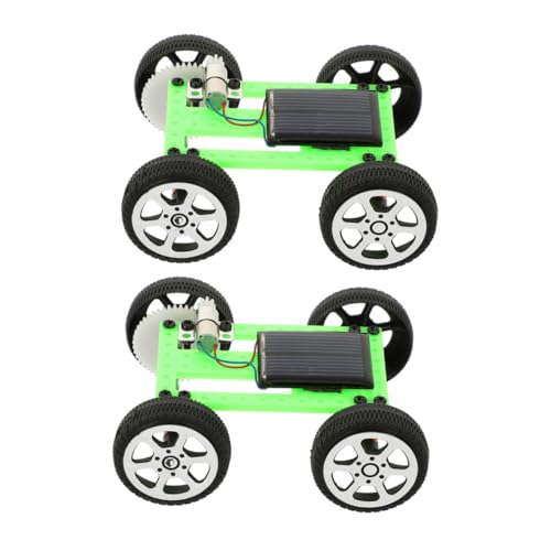 Hohopeti 2 Stück Teiliges DIY Solarauto für Stem Wissenschafts und Technikspielzeug mit Elektrischem Motor Grünes Solar Kit für Manuelles Zusammenbauen und Experimente Hohopeti 2 Stück Teiliges DIY Solarauto für Stem Wissenschafts und Technikspielzeug mit Elektrischem Motor Grünes Solar Kit für Manuelles Zusammenbauen und Experimente von Hohopeti