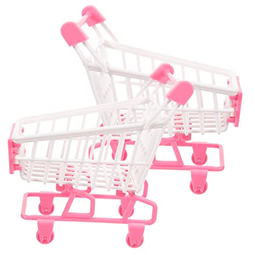 Hohopeti 2 Stück Teiliges Einkaufswagen Miniatur Supermarkt Zubehör für Rollenspiele Rosa Einkaufswagen für Kleinkinder Geschenkidee für Geburtstage und Feste Hohopeti 2 Stück Teiliges Einkaufswagen Miniatur Supermarkt Zubehör für Rollenspiele Rosa Einkaufswagen für Kleinkinder Geschenkidee für Geburtstage und Feste von Hohopeti