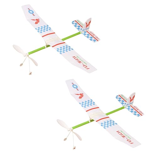 Hohopeti 2 Stück Teiliges Gummiband Flugzeugmodell für Bastelbares Flugzeug Hand Auge koordination Pädagogisch Wertvoll Zufälliges Muster Hohopeti 2 Stück Teiliges Gummiband Flugzeugmodell für Bastelbares Flugzeug Hand Auge koordination Pädagogisch Wertvoll Zufälliges Muster von Hohopeti