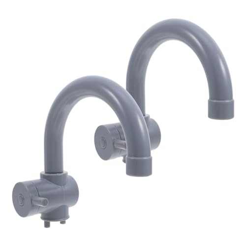 Hohopeti 2 Stück Teiliges Küchen Wasserhahn aus Leichtem Kunststoff Realistische Simulation Sicher und Langlebig Kompatibel mit Küchenzubehör für Fantasievolles Rollenspiel für Jungen und Hohopeti 2 Stück Teiliges Küchen Wasserhahn aus Leichtem Kunststoff Realistische Simulation Sicher und Langlebig Kompatibel mit Küchenzubehör für Fantasievolles Rollenspiel für Jungen und von Hohopeti