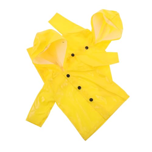 Hohopeti 2 Stück Teiliges Puppen-regenkleid Gelber Wasserdichter Regenmantel Handgefertigt Kindgerechte Miniaturkleidung für Mädchenpuppe Realistisches Outdoor-kostüm Hohopeti 2 Stück Teiliges Puppen-regenkleid Gelber Wasserdichter Regenmantel Handgefertigt Kindgerechte Miniaturkleidung für Mädchenpuppe Realistisches Outdoor-kostüm von Hohopeti