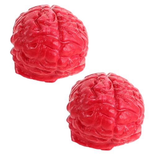 Hohopeti 2 Stück Teiliges Realistisch Simulierte Fake Gehirne Halloween Deko Gebrochene Körperteile Gruselige Requisiten für Horrorpartys und Zombie Kostüme Hohopeti 2 Stück Teiliges Realistisch Simulierte Fake Gehirne Halloween Deko Gebrochene Körperteile Gruselige Requisiten für Horrorpartys und Zombie Kostüme von Hohopeti