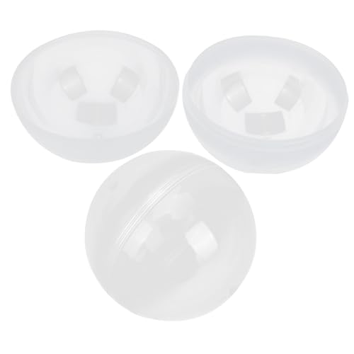 Hohopeti 2 Stück Teiliges Transparente Teilbare Kunststoff Eier zum Befüllen Wiederverwendbare Geschenkverpackung Leichte Osterdekoration Geeignet für Süßigkeiten Bastelprojekte und Hohopeti 2 Stück Teiliges Transparente Teilbare Kunststoff Eier zum Befüllen Wiederverwendbare Geschenkverpackung Leichte Osterdekoration Geeignet für Süßigkeiten Bastelprojekte und von Hohopeti