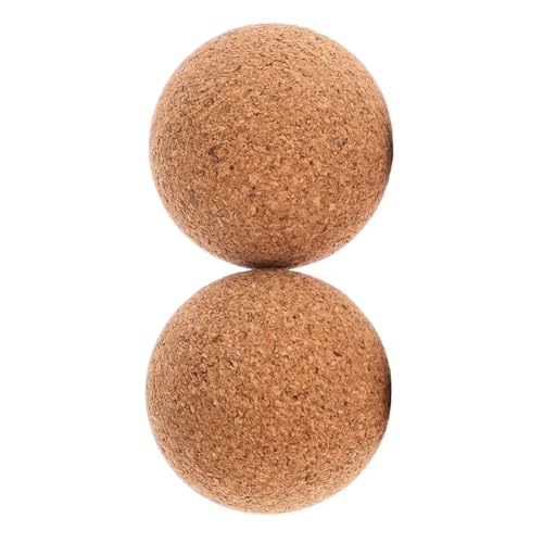 Hohopeti 2 Stück Tischfußballbälle aus Robustem Holz Ersatz Mini Fußball für Tischkicker Passend für Standard Tischfußballtische Verbesserte Griffigkeit und Präzise Ballkontrolle von Hohopeti