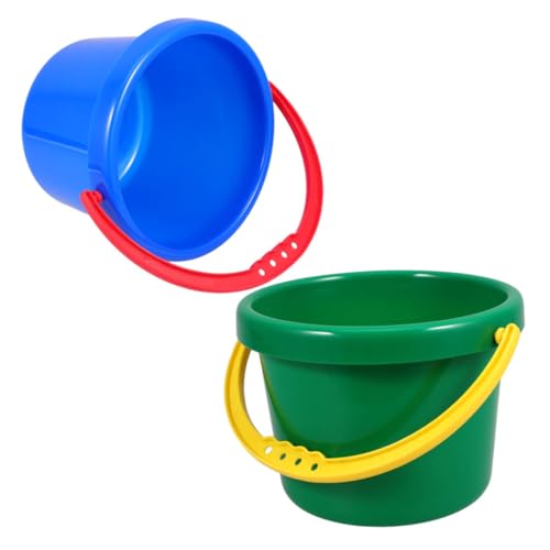 Hohopeti Strandspielzeug Baby Sand Toys Strandspielzeug Set Sand Eimer Mit Griff Bunte Strand Eimer Für Sandspiel Und Wasseraktivitäten Perfekt Für Strand Garten Und Sandkasten 4002 & von Hohopeti