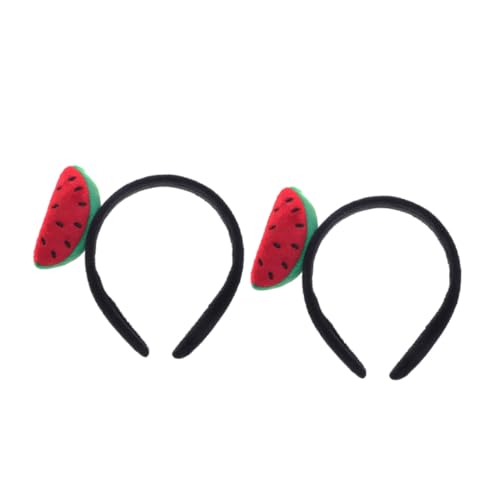 Hohopeti 2 Stück Wassermelonen Stirnband aus Weichem Stoff Tropisches Haarband für Frauen Mädchen Lustige Kopfbedeckung für Sommerpartys Bequemes Modisches Accessoire Hohopeti 2 Stück Wassermelonen Stirnband aus Weichem Stoff Tropisches Haarband für Frauen Mädchen Lustige Kopfbedeckung für Sommerpartys Bequemes Modisches Accessoire von Hohopeti