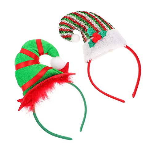 Hohopeti Einzigartiges Weihnachts-stirnband Hut Haarband-set Performance-requisiten Für Jungen Mädchen Und Erwachsene Hohopeti Einzigartiges Weihnachts-stirnband Hut Haarband-set Performance-requisiten Für Jungen Mädchen Und Erwachsene von Hohopeti