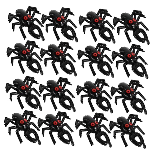 Hohopeti 20 Stück Handgelenkballon Halloween: Aufblasbare Folien-spinnenballons Für Halloween-partys Für Partygeschenke Und Festivalfeiern Hohopeti 20 Stück Handgelenkballon Halloween: Aufblasbare Folien-spinnenballons Für Halloween-partys Für Partygeschenke Und Festivalfeiern von Hohopeti