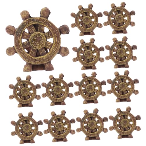 Hohopeti 20 Stück Miniatur Schiffsschraube Deko Nautisches Design Mini Rudder Figuren Für Sandspiele Puppenhaus Ornamente Micro Landschaft Zubehör Hohopeti 20 Stück Miniatur Schiffsschraube Deko Nautisches Design Mini Rudder Figuren Für Sandspiele Puppenhaus Ornamente Micro Landschaft Zubehör von Hohopeti