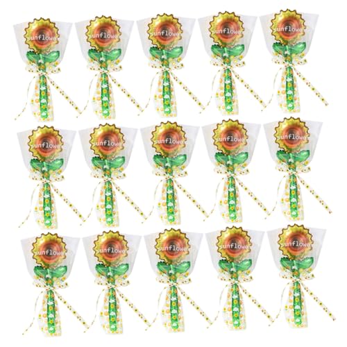 Hohopeti 20 Stück Sonnenblumen-folienballons Handlich Partydeko für Sommergeburtstag Shower Hochzeit Tischdekoration Hohopeti 20 Stück Sonnenblumen-folienballons Handlich Partydeko für Sommergeburtstag Shower Hochzeit Tischdekoration von Hohopeti
