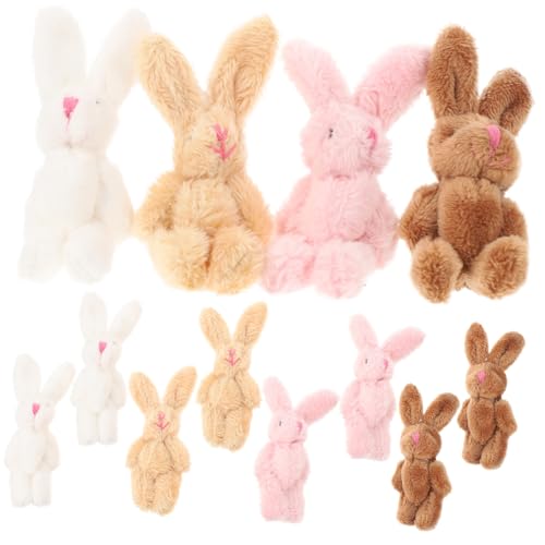 Hohopeti 20 Stück Teiliges Bunny Plüschtier Kuschelige Kleine Hasen in Farben Weiche DIY Kreativ Hasenfiguren für Dekoration zu Ostern Geburtstag Party und Jahreszeit Hohopeti 20 Stück Teiliges Bunny Plüschtier Kuschelige Kleine Hasen in Farben Weiche DIY Kreativ Hasenfiguren für Dekoration zu Ostern Geburtstag Party und Jahreszeit von Hohopeti