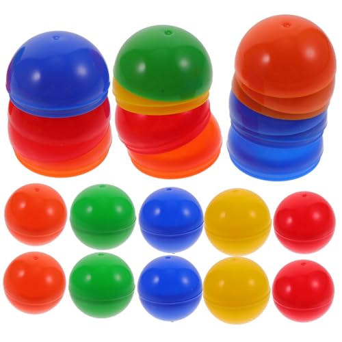 Hohopeti 20 Stück Teiliges Buntes Kunststoff Party Losbälle Glatte Oberfläche Bedruckbar für Tombola Unterhaltung Bingo und Festdekoration Hohopeti 20 Stück Teiliges Buntes Kunststoff Party Losbälle Glatte Oberfläche Bedruckbar für Tombola Unterhaltung Bingo und Festdekoration von Hohopeti