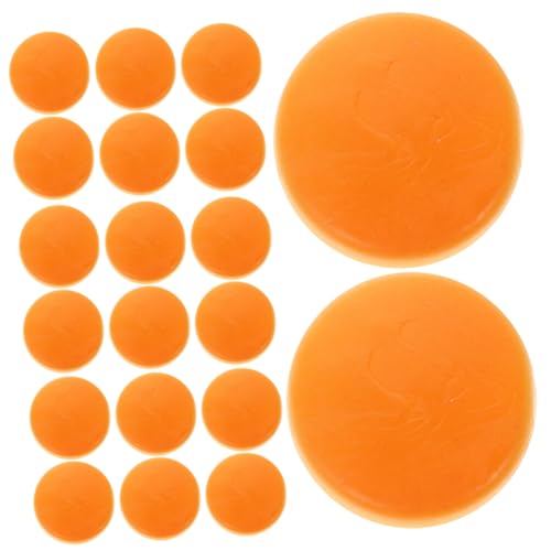 Hohopeti 20 Stück Teiliges Künstliche Brote aus Flexiblem Realistische Lebensmittelmodelle als Dekoration Fotorequisiten und Laden Display Lebensechte Mini Brote für DIY Kuchen und Dessert von Hohopeti