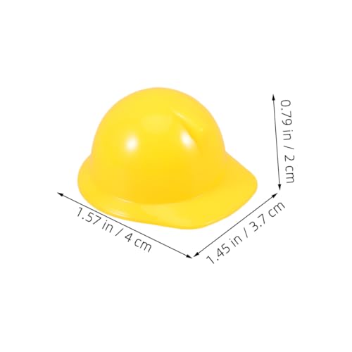 Hohopeti 20 Stück Teiliges Mini Bauhelme für Puppen Bunte Kunststoff schutzhelme in Gelb und Rot Partydekoration Bastelzubehör für Geburtstagsfeiern und Spielspaß Hohopeti 20 Stück Teiliges Mini Bauhelme für Puppen Bunte Kunststoff schutzhelme in Gelb und Rot Partydekoration Bastelzubehör für Geburtstagsfeiern und Spielspaß von Hohopeti