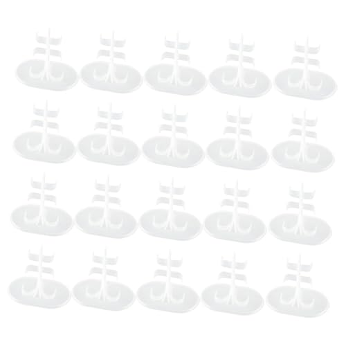 Hohopeti 20 Stück Teiliges Puppenständer Verstellbare Puppenhalter für Kleine Figuren Stabile Display Stützen Langlebiges Puppenzubehör für Kreatives und Puppenpräsentation von Hohopeti