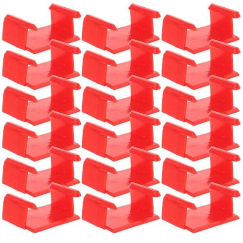 Hohopeti 20 Stück Teiliges Rote Kunststoff Gleisklammern für Modelleisenbahn Einfache Montage Stabile Schienenverbindung Geeignet für Gauge Spur für Modelleisenbahn Enthusiasten Hohopeti 20 Stück Teiliges Rote Kunststoff Gleisklammern für Modelleisenbahn Einfache Montage Stabile Schienenverbindung Geeignet für Gauge Spur für Modelleisenbahn Enthusiasten von Hohopeti