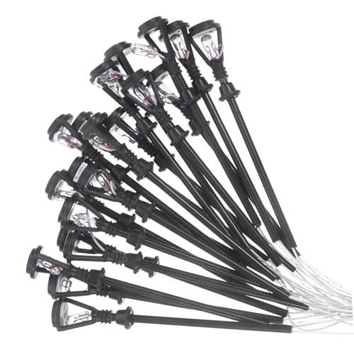 Hohopeti 20 Stück Warmweißes LED Licht Stabiles Modell mit Flachem Boden Dekorative Garten und Sandtisch Deko für Miniaturhäuser und Feengärten Hohopeti 20 Stück Warmweißes LED Licht Stabiles Modell mit Flachem Boden Dekorative Garten und Sandtisch Deko für Miniaturhäuser und Feengärten von Hohopeti