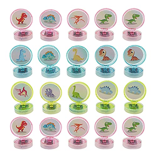 Hohopeti 20Stücke Dinosaurier Stempelspielzeug für Umweltfreundliches Lustige Dichtungsmuster für Partys und Geburtstagsgeschenke Mini Figuren für Jungen Hohopeti 20Stücke Dinosaurier Stempelspielzeug für Umweltfreundliches Lustige Dichtungsmuster für Partys und Geburtstagsgeschenke Mini Figuren für Jungen von Hohopeti