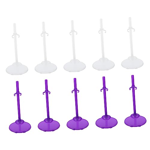 Hohopeti 20Stücke Puppenständer Puppen Support Stand Transparente Puppenhalterung für Puppen Displays Robustes Design Perfektes für Puppenliebhaber Hohopeti 20Stücke Puppenständer Puppen Support Stand Transparente Puppenhalterung für Puppen Displays Robustes Design Perfektes für Puppenliebhaber von Hohopeti