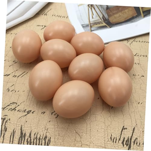 Hohopeti 24 Stück Teiliges Ostereier zum Bemalen Realistische Deko Eier für Osterdekoration DIY Blanke Bemalbare Fake Eggs Langlebige für Innen Außendeko von Hohopeti