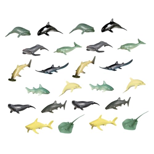 Hohopeti 24 Stück Teiliges Realistische Meeresbewohner Figuren aus PVC Stabile Deko für Aquarium Glatte Oberfläche Detailgetreue Nachbildung Vielseitige Dekoration für Aufzuchtbecken und Hohopeti 24 Stück Teiliges Realistische Meeresbewohner Figuren aus PVC Stabile Deko für Aquarium Glatte Oberfläche Detailgetreue Nachbildung Vielseitige Dekoration für Aufzuchtbecken und von Hohopeti