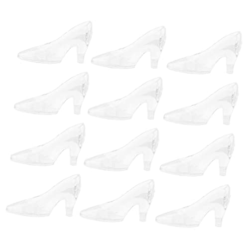 Hohopeti 24 Stück Teiliges Transparente Kristallschuh Dekorationen Feine Verarbeitung Elegante Mini high Heels Vielseitige Tischdekoration für Zuhause Büro und Fotografie Geschenk für Hohopeti 24 Stück Teiliges Transparente Kristallschuh Dekorationen Feine Verarbeitung Elegante Mini high Heels Vielseitige Tischdekoration für Zuhause Büro und Fotografie Geschenk für von Hohopeti