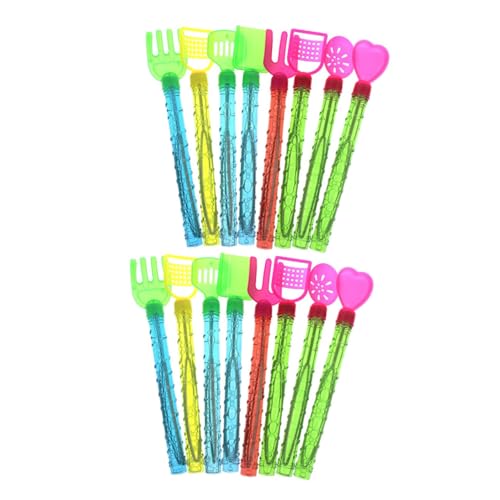 Hohopeti 24Stücke Bubble Wand Für Bunte Seifenblasen Für Sommeraktivitäten Gartenpartys Und Outdoor Spiele Zufällige Farben Sommerspielzeug Für Kindergeburtstag von Hohopeti