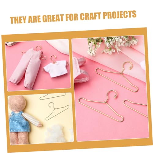 Hohopeti 25 Stück Teiliges Mini puppenbügel aus Robustem Eisen Goldfarbene Kleiderbügel für Puppenschrank und Puppenkleidung Vielseitig Einsetzbar für Kreatives und Dekoration Hohopeti 25 Stück Teiliges Mini puppenbügel aus Robustem Eisen Goldfarbene Kleiderbügel für Puppenschrank und Puppenkleidung Vielseitig Einsetzbar für Kreatives und Dekoration von Hohopeti