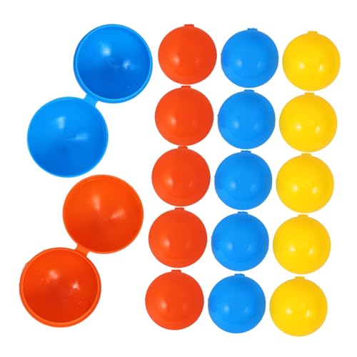 Hohopeti 25 Stück Teiliges Offene Hohle Kunststoff Lotteriekugeln Bunte Nachfüllbare Spielbälle für Partyaktivitäten Gewinnspiele und Interaktive Veranstaltungen Hohopeti 25 Stück Teiliges Offene Hohle Kunststoff Lotteriekugeln Bunte Nachfüllbare Spielbälle für Partyaktivitäten Gewinnspiele und Interaktive Veranstaltungen von Hohopeti