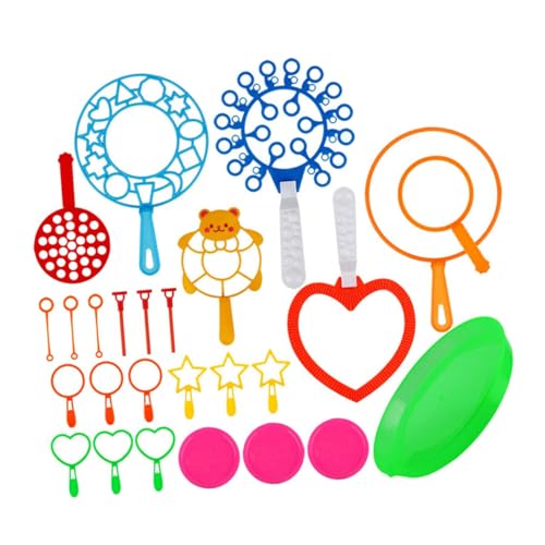 Hohopeti 26 Stück Teiliges Seifenblasen Bunte Blasstäbe aus Sicherem Langlebigem Material für Outdoor Spiel Familienfreude und Ganzjährige Nutzung Spielerisches Bubble Toy Zufällige Farbe Hohopeti 26 Stück Teiliges Seifenblasen Bunte Blasstäbe aus Sicherem Langlebigem Material für Outdoor Spiel Familienfreude und Ganzjährige Nutzung Spielerisches Bubble Toy Zufällige Farbe von Hohopeti