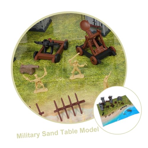 Hohopeti 293 Stück Teiliges Piraten-Ritter Soldaten mit Miniatur-Figuren Realistischen Militärischen Sandtisch-zubehör Lebensnahen Kunststoff-Soldaten für Jungen Interaktives Lernspielzeug Hohopeti 293 Stück Teiliges Piraten-Ritter Soldaten mit Miniatur-Figuren Realistischen Militärischen Sandtisch-zubehör Lebensnahen Kunststoff-Soldaten für Jungen Interaktives Lernspielzeug von Hohopeti