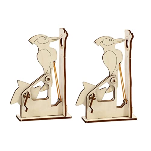 Hohopeti 2Sätze Holzpuzzle DIY Woodpecker Modell für Kreatives Handwerk für Geistige Entwicklung und Stressabbau Langlebig aus Hochwertigem Holz Gefertigt Hohopeti 2Sätze Holzpuzzle DIY Woodpecker Modell für Kreatives Handwerk für Geistige Entwicklung und Stressabbau Langlebig aus Hochwertigem Holz Gefertigt von Hohopeti
