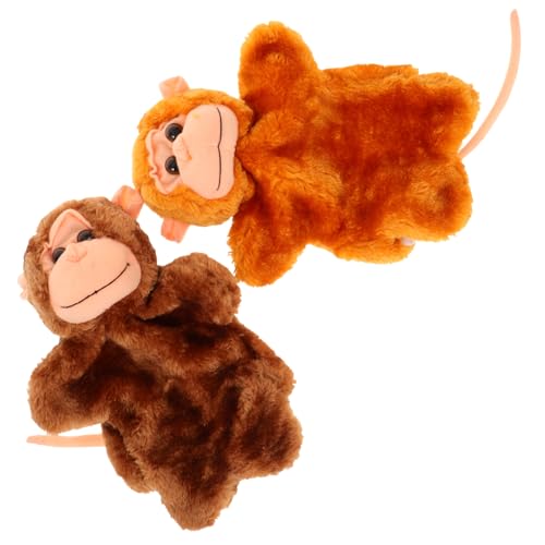 Hohopeti 2Stücke Handpuppen Interaktive DIY Handspielzeuge für Erwachsene Weiche Stofftiere Fantasie und Kreativen Geschichtenerzählung für Partys Hohopeti 2Stücke Handpuppen Interaktive DIY Handspielzeuge für Erwachsene Weiche Stofftiere Fantasie und Kreativen Geschichtenerzählung für Partys von Hohopeti