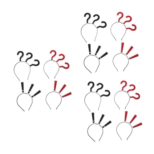Hohopeti 3 Stück Fragezeichen Haarband Einzigartiges Rutschfestes Kopfbedeckung für und Mädchen Party Accessoire für Halloween und von Hohopeti