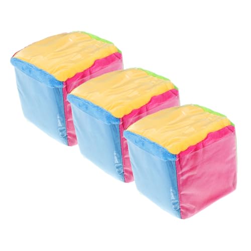 Hohopeti 3 Stück Große Soft Würfel mit Klarsichttaschen Bunte Lernwürfel für Pädagogisches zur Frühkindlichen Handliche Würfel für Interaktives Lernen und Matheverständnis Hohopeti 3 Stück Große Soft Würfel mit Klarsichttaschen Bunte Lernwürfel für Pädagogisches zur Frühkindlichen Handliche Würfel für Interaktives Lernen und Matheverständnis von Hohopeti