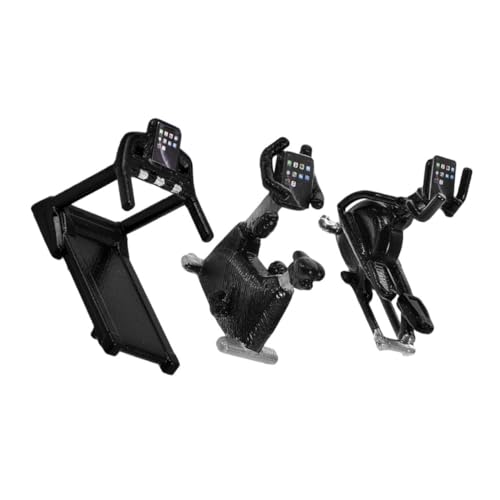 Hohopeti 3 Stück Laufband Fitnessbike Heimtrainer Dekorative Dollhouse Gym Ausstattung für Sammler Hohopeti 3 Stück Laufband Fitnessbike Heimtrainer Dekorative Dollhouse Gym Ausstattung für Sammler von Hohopeti