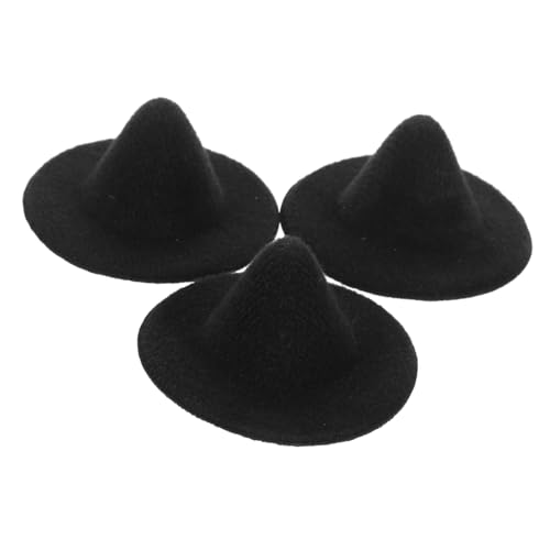 Hohopeti 3 Stück Mini Hexenhüte Stabile Mini Hüte für Puppen DIY Halloween Dekoration Handgefertigte Miniatur Zaubererhüte für Puppenhaus Haustiere und Partyzubehör Hohopeti 3 Stück Mini Hexenhüte Stabile Mini Hüte für Puppen DIY Halloween Dekoration Handgefertigte Miniatur Zaubererhüte für Puppenhaus Haustiere und Partyzubehör von Hohopeti