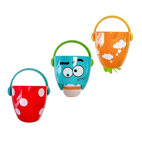 Hohopeti 3 Stück Teiliges Badespielzeug Eimerform Sprinkler Wasserspielzeug für Kleinkinder Bunte Badewannen Spielzeuge für Jungen und Mädchen Geeignet Kleine Hände Sicher und Spaßig Hohopeti 3 Stück Teiliges Badespielzeug Eimerform Sprinkler Wasserspielzeug für Kleinkinder Bunte Badewannen Spielzeuge für Jungen und Mädchen Geeignet Kleine Hände Sicher und Spaßig von Hohopeti