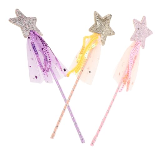 Hohopeti 3 Stück Teiliges Glitzerstab mit Sternen Glitzerndes Leichtes für Mädchen für Halloween Geburtstagsfeiern Cosplay und Festliche Anlässe Hohopeti 3 Stück Teiliges Glitzerstab mit Sternen Glitzerndes Leichtes für Mädchen für Halloween Geburtstagsfeiern Cosplay und Festliche Anlässe von Hohopeti