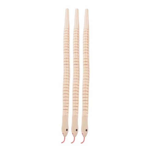 Hohopeti 3 Stück Teiliges Holzschlangenspielzeug zum Bemalen Flexibles Bewegliches Wurfschlangenspiel für Halloween Pädagogisches Outdoor Kreativität und Tierwissen Hohopeti 3 Stück Teiliges Holzschlangenspielzeug zum Bemalen Flexibles Bewegliches Wurfschlangenspiel für Halloween Pädagogisches Outdoor Kreativität und Tierwissen von Hohopeti