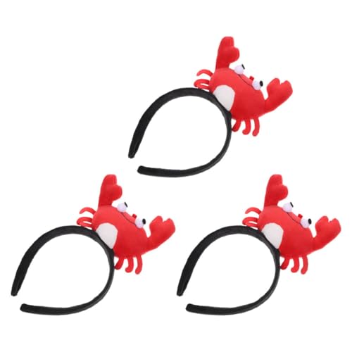 Hohopeti 3 Stück Teiliges Krabben haarband aus Weichem Plüsch Bequemes Leichtes Kostüm haarreif für Mädchen und Jungen Auffälliges Party accessoire für Fotos und Alltag Hohopeti 3 Stück Teiliges Krabben haarband aus Weichem Plüsch Bequemes Leichtes Kostüm haarreif für Mädchen und Jungen Auffälliges Party accessoire für Fotos und Alltag von Hohopeti